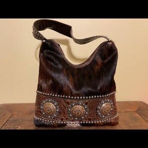 Raviani Cow Hide Shoulder Bag
